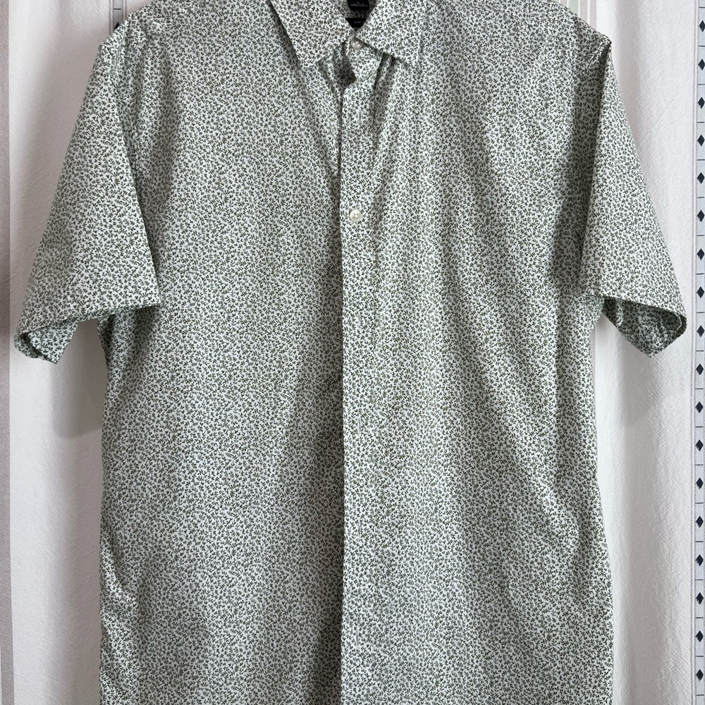 Michael Kors Green Casual Button Down Shirt